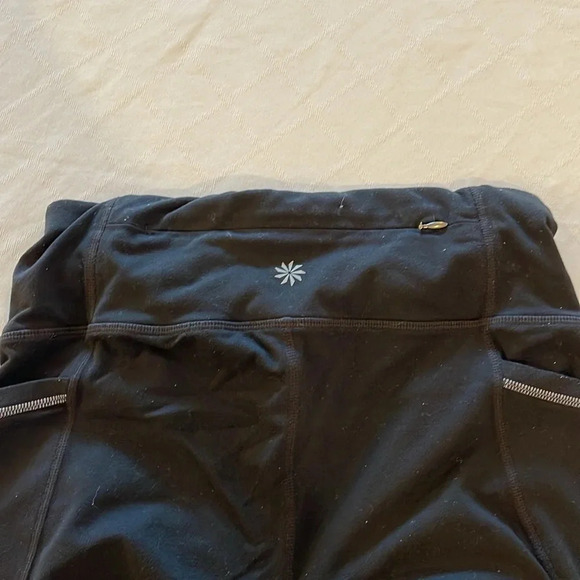 Athleta Black Orchid Relay 2.0 Capri 347890 Women’s Small Crop leggings pockets - Picture 6 of 6